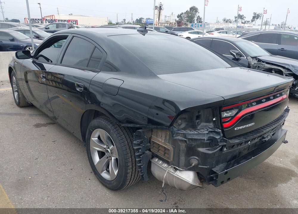 2018 DODGE CHARGER SXT PLUS RWD VIN: 2C3CDXHG4JH134202