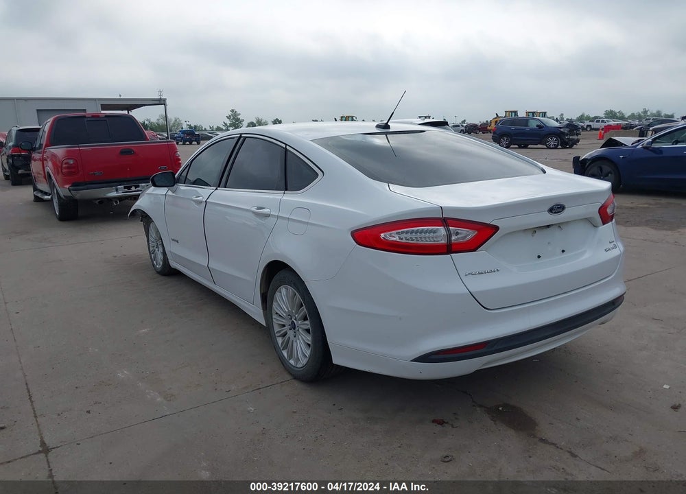 2015 FORD FUSION HYBRID SE VIN: 3FA6P0LU5FR163827