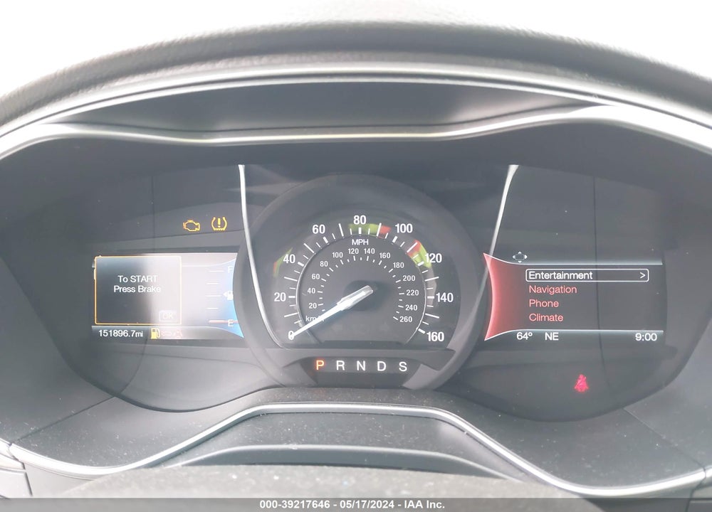 2016 FORD FUSION VIN: 3FA6P0HD9GR204938