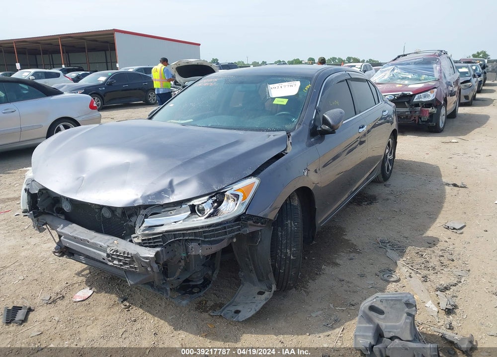 2016 HONDA ACCORD LX VIN: 1HGCR2F38GA100157