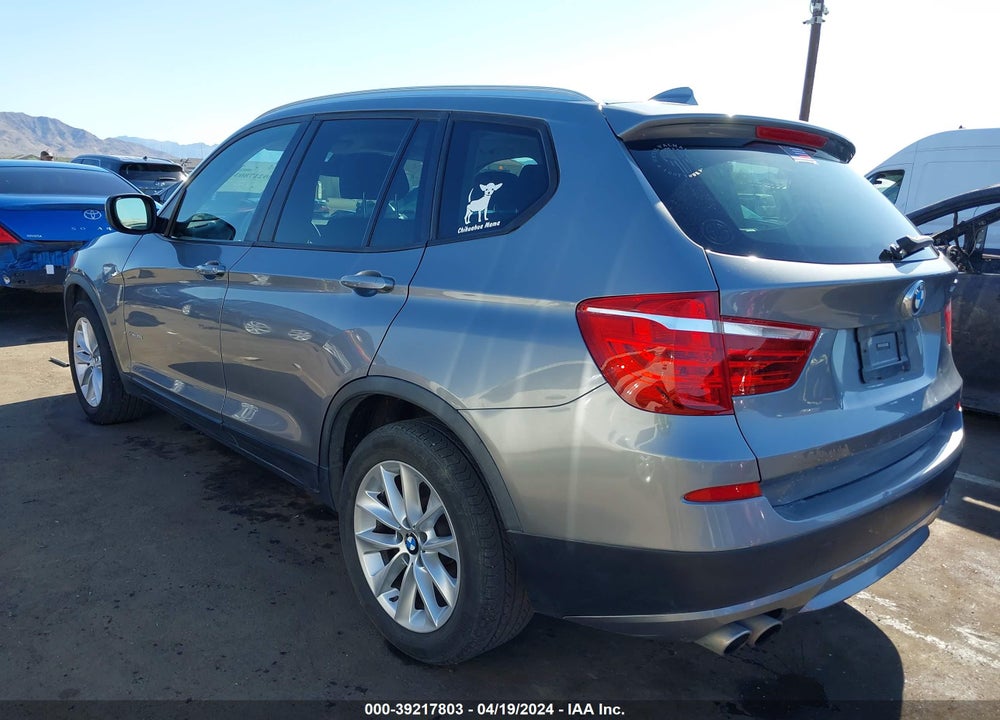 2014 BMW X3 XDRIVE28I VIN: 5UXWX9C52E0D31317