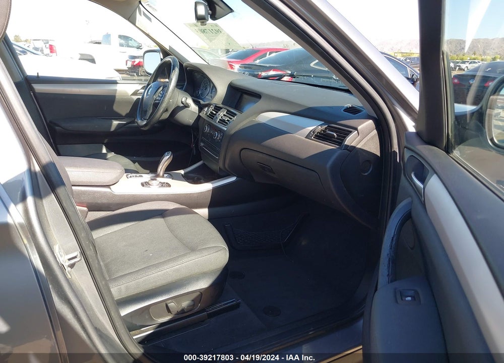 2014 BMW X3 XDRIVE28I VIN: 5UXWX9C52E0D31317