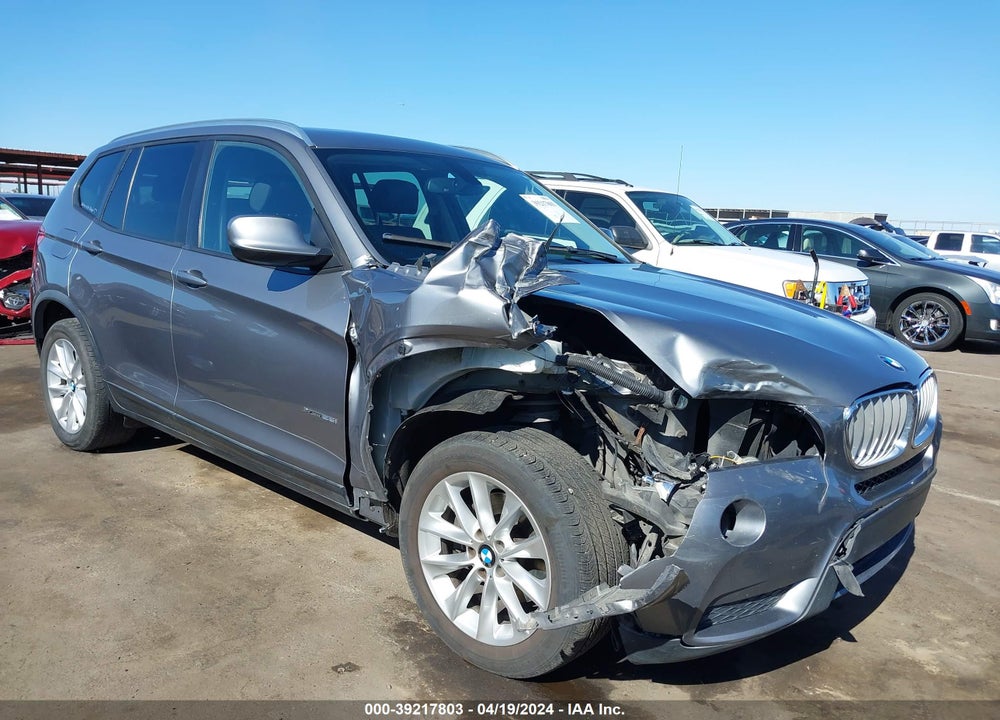 2014 BMW X3 XDRIVE28I VIN: 5UXWX9C52E0D31317