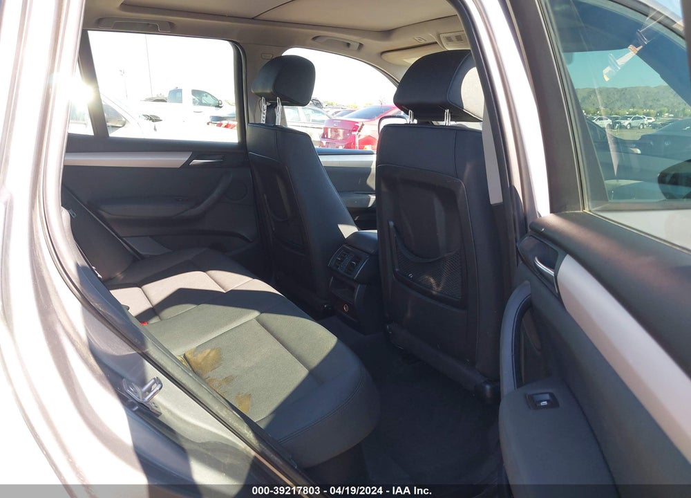2014 BMW X3 XDRIVE28I VIN: 5UXWX9C52E0D31317