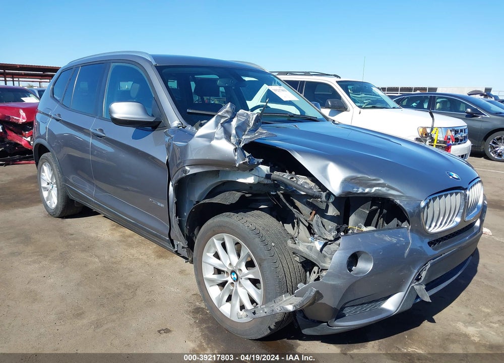2014 BMW X3 XDRIVE28I VIN: 5UXWX9C52E0D31317