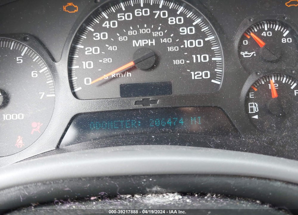 2005 CHEVROLET TRAILBLAZER LT VIN: 1GNDT13S152307093