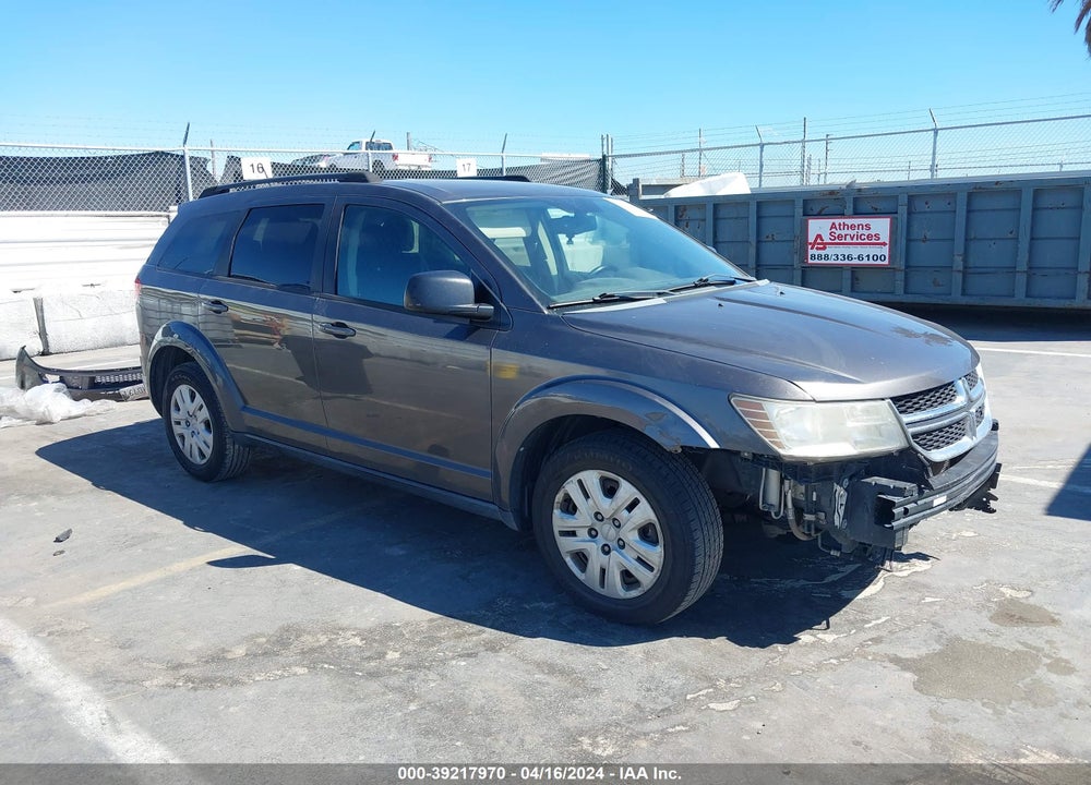 2016 DODGE JOURNEY SE VIN: 3C4PDCABXGT199298