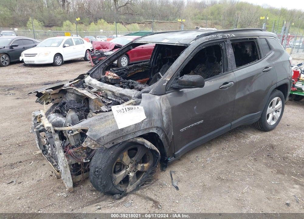 2018 JEEP COMPASS LATITUDE 4X4 VIN: 3C4NJDBB8JT359707