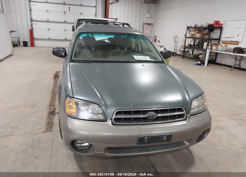 2002 SUBARU OUTBACK VIN: 4S3BH665827640992