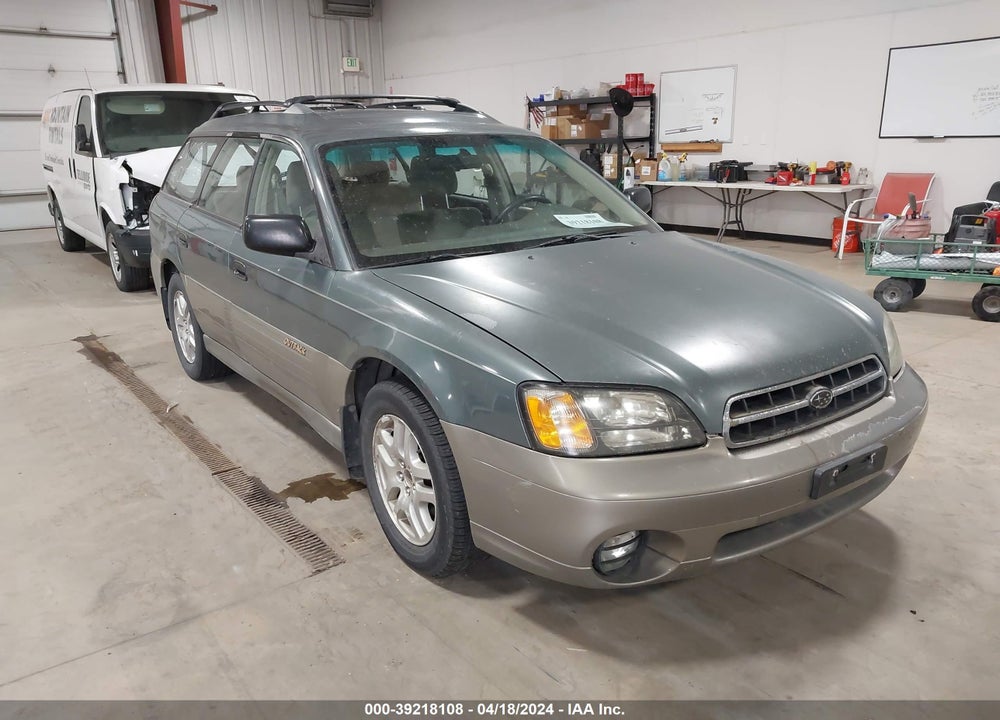 2002 SUBARU OUTBACK VIN: 4S3BH665827640992