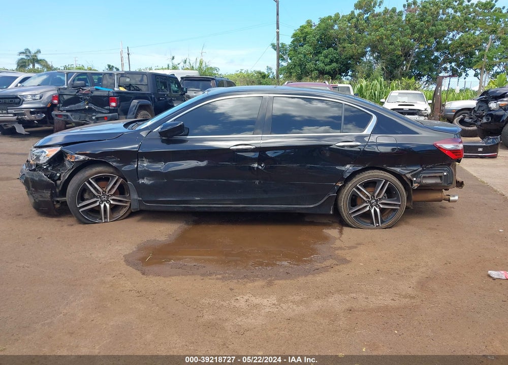 2017 HONDA ACCORD SPORT VIN: 1HGCR2F58HA159843