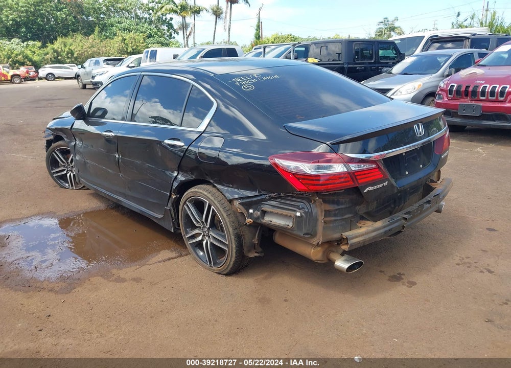 2017 HONDA ACCORD SPORT VIN: 1HGCR2F58HA159843