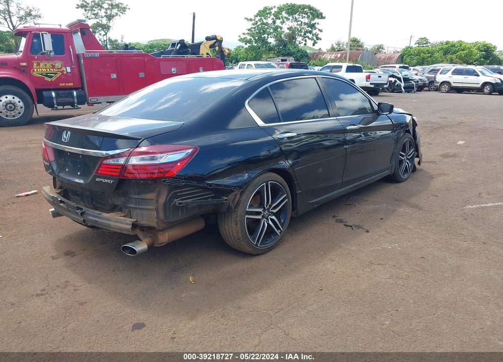 2017 HONDA ACCORD SPORT VIN: 1HGCR2F58HA159843
