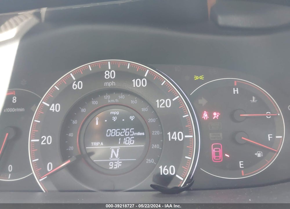 2017 HONDA ACCORD SPORT VIN: 1HGCR2F58HA159843