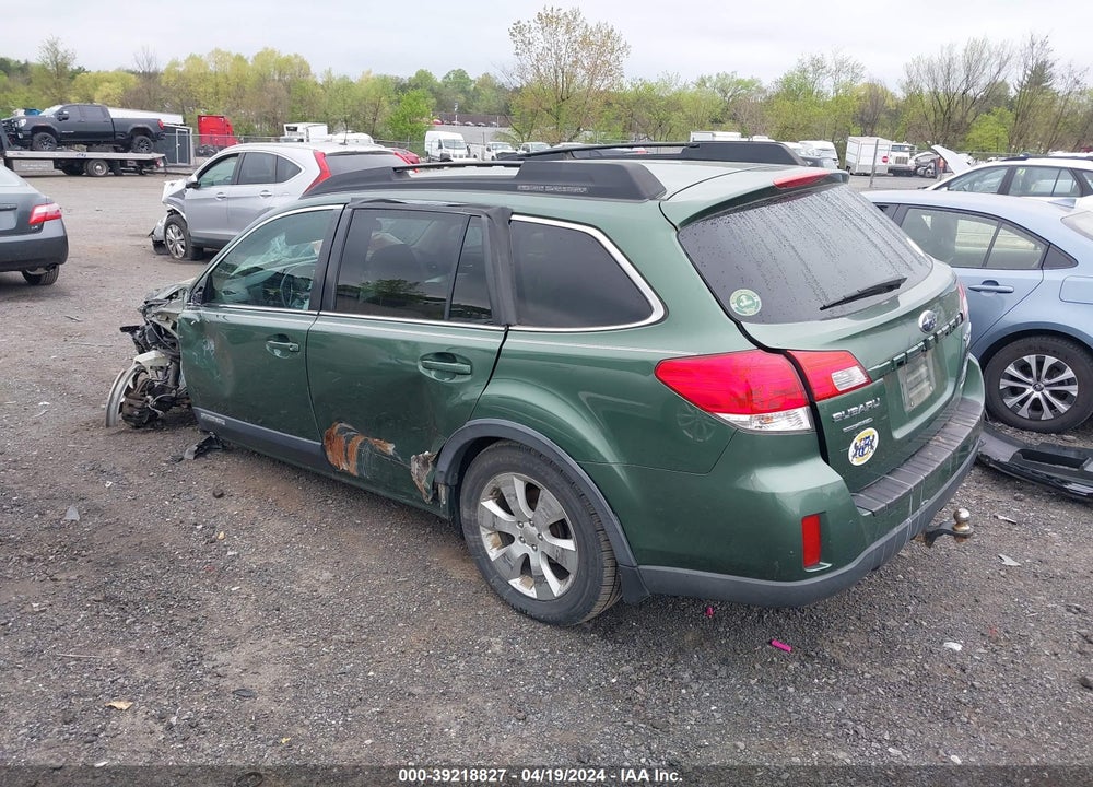 2010 SUBARU OUTBACK 2.5I PREMIUM VIN: 4S4BRBCC4A3343633