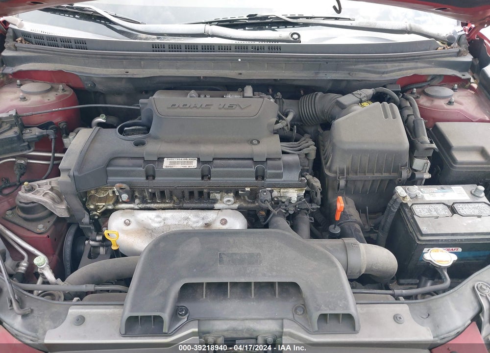 2008 HYUNDAI ELANTRA VIN: KMHDU46D48U291741