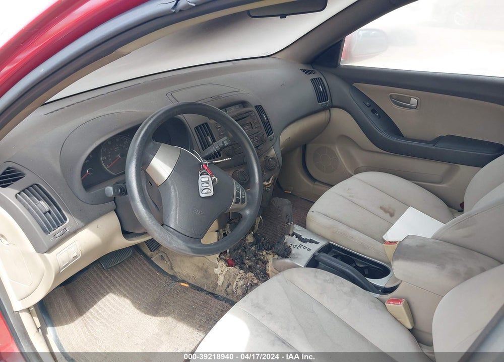 2008 HYUNDAI ELANTRA VIN: KMHDU46D48U291741