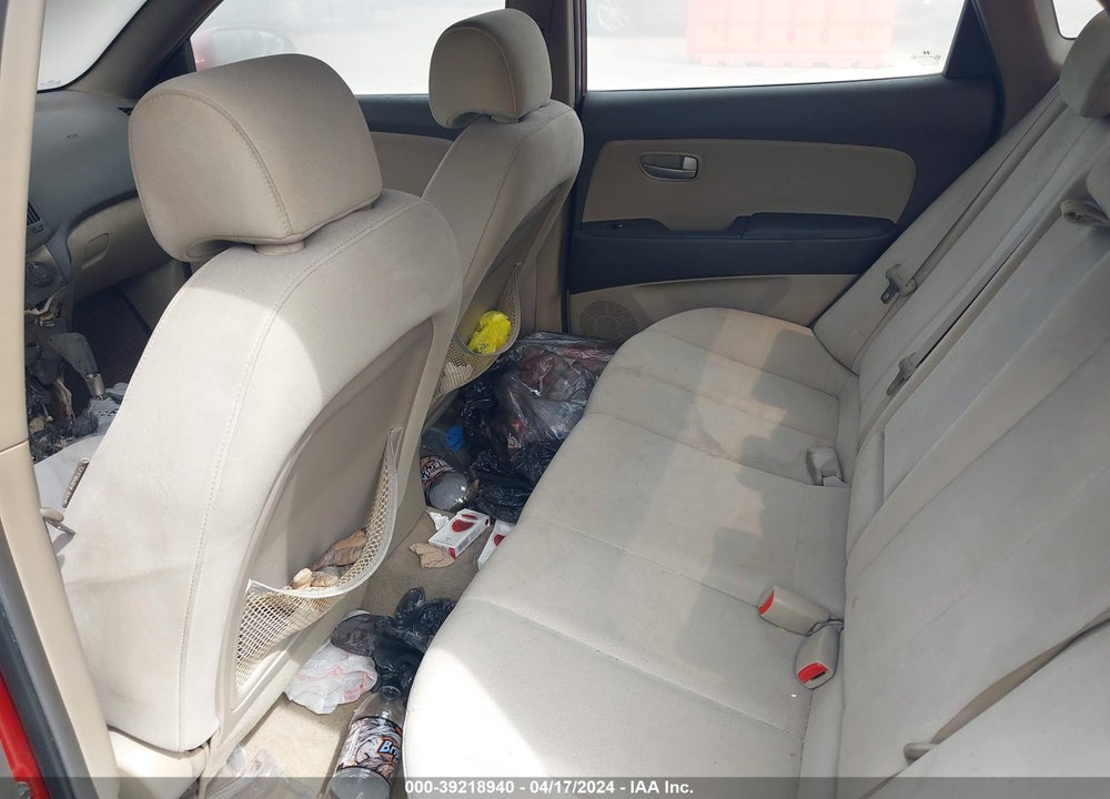 2008 HYUNDAI ELANTRA VIN: KMHDU46D48U291741