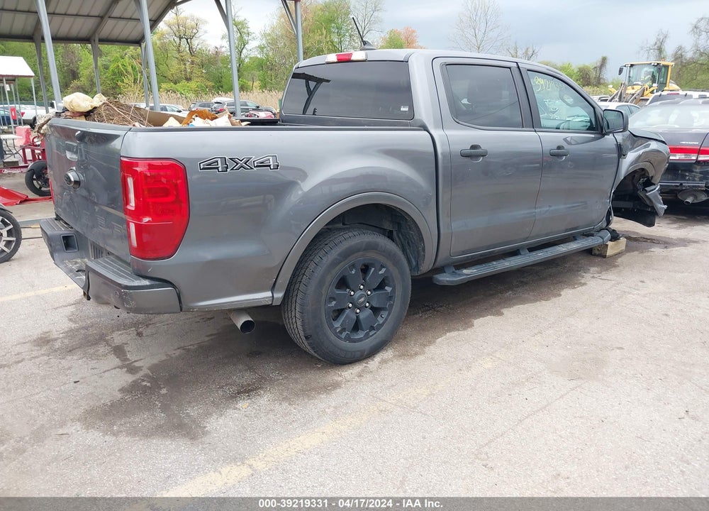 2021 FORD RANGER VIN: 1FTER4FH0MLD96225
