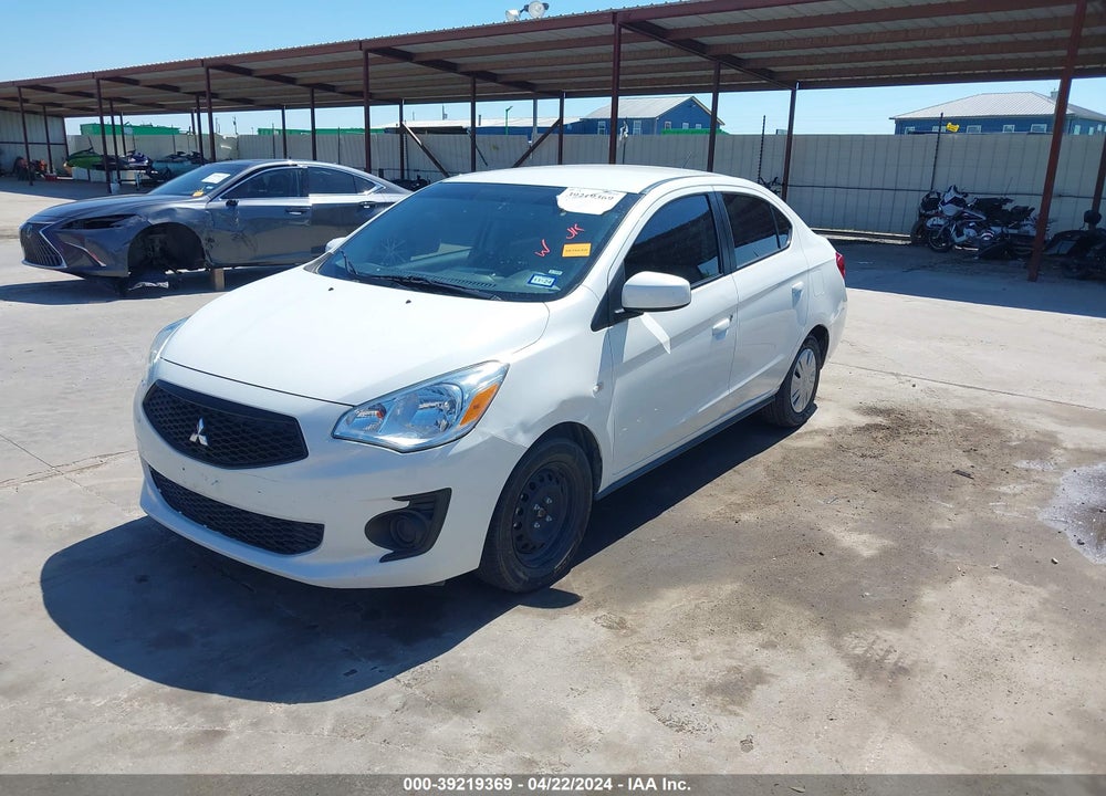 2020 MITSUBISHI MIRAGE G4 ES VIN: ML32F3FJ7LHF12603