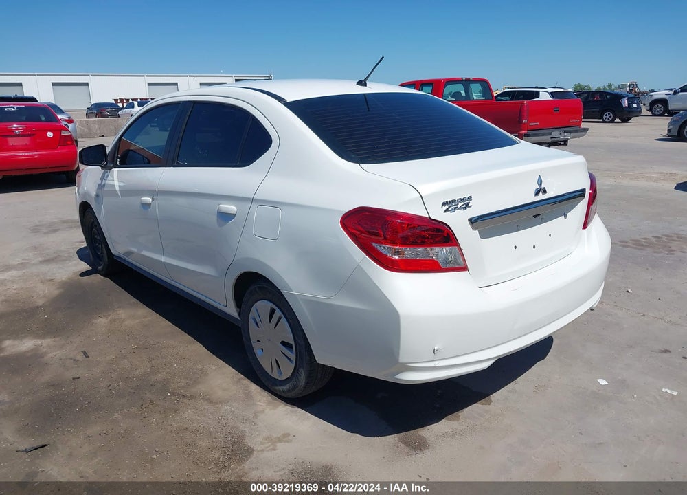 2020 MITSUBISHI MIRAGE G4 ES VIN: ML32F3FJ7LHF12603