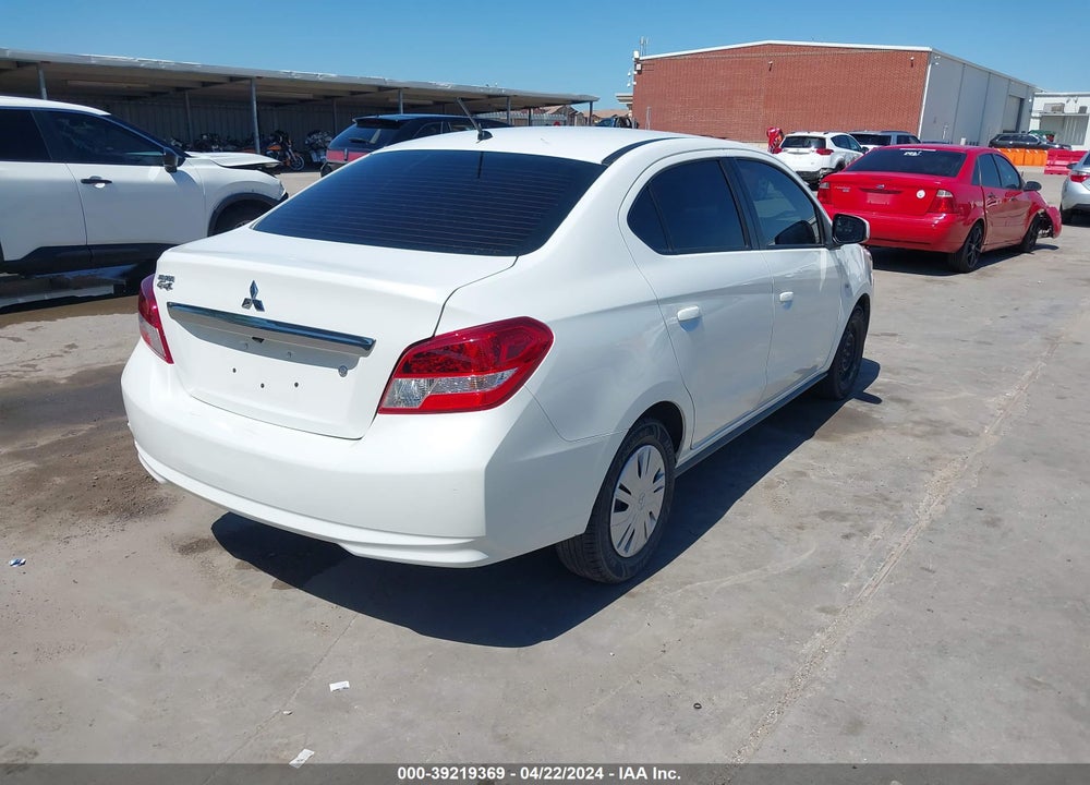 2020 MITSUBISHI MIRAGE G4 ES VIN: ML32F3FJ7LHF12603