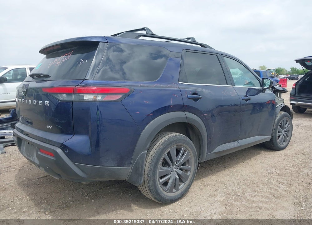 2022 NISSAN PATHFINDER SV 2WD VIN: 5N1DR3BA6NC255378