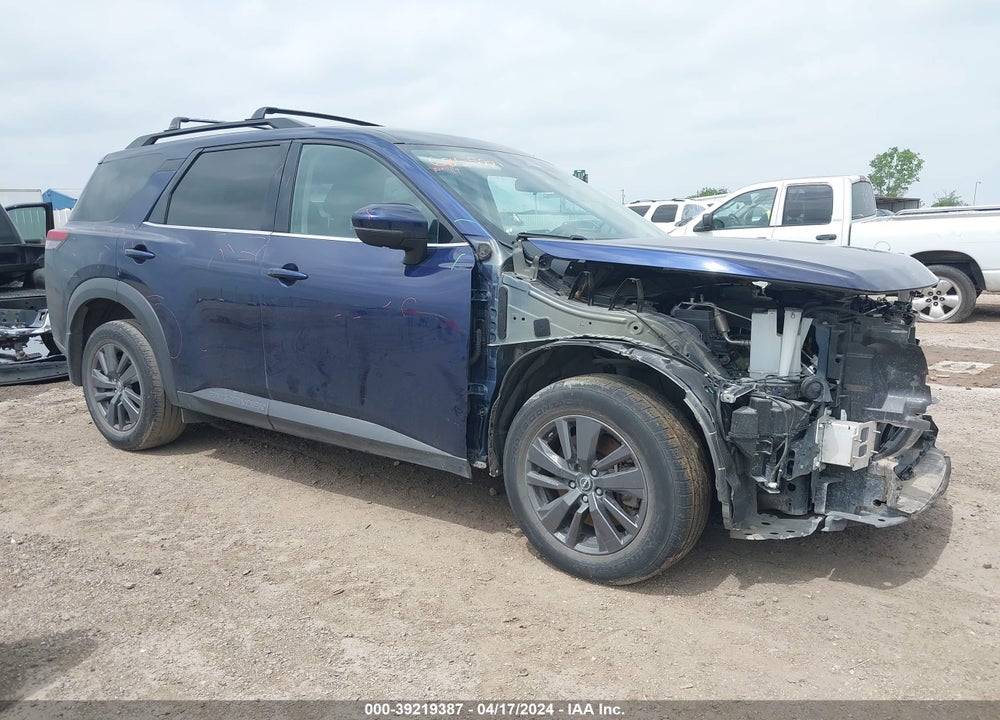 2022 NISSAN PATHFINDER SV 2WD VIN: 5N1DR3BA6NC255378