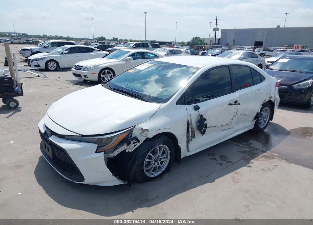 2022 TOYOTA COROLLA HYBRID LE VIN: JTDEAMDE5N3011372
