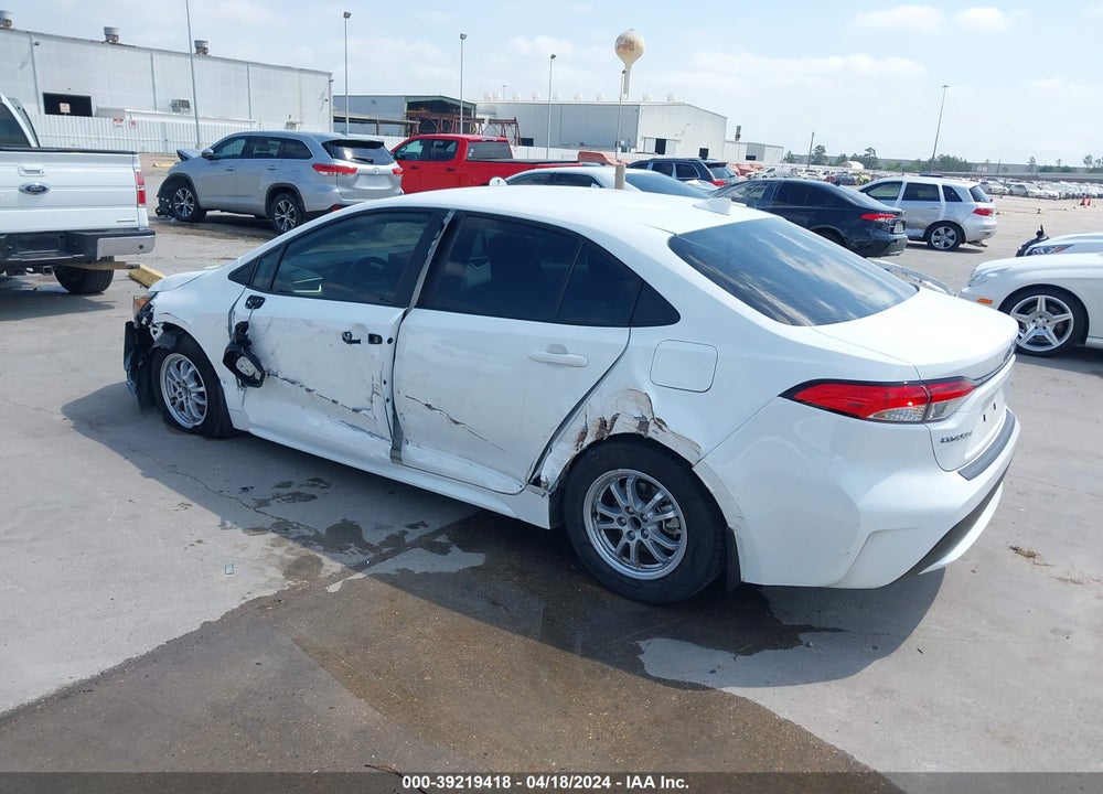 2022 TOYOTA COROLLA HYBRID LE VIN: JTDEAMDE5N3011372