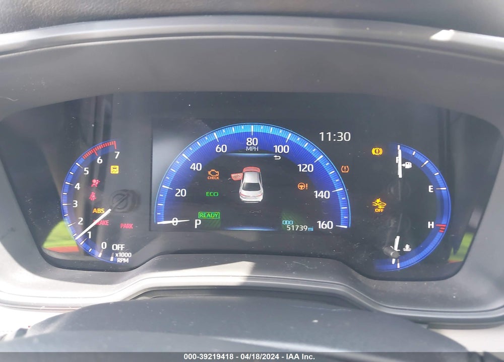 2022 TOYOTA COROLLA HYBRID LE VIN: JTDEAMDE5N3011372