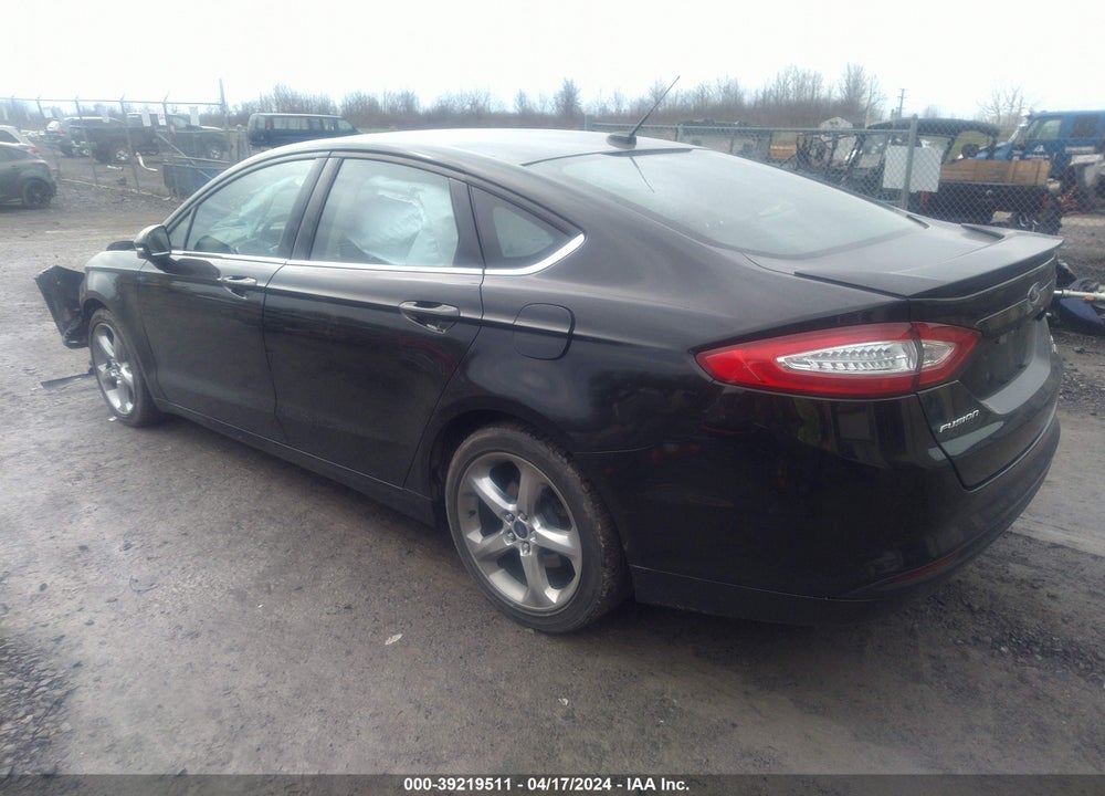2014 FORD FUSION SE VIN: 1FA6P0HD4E5374737