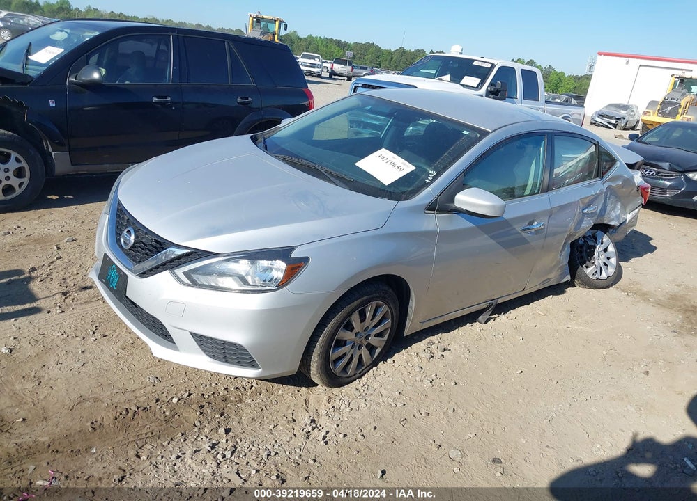 2017 NISSAN SENTRA S/SL/SR/SV VIN: 3N1AB7AP2HL638075