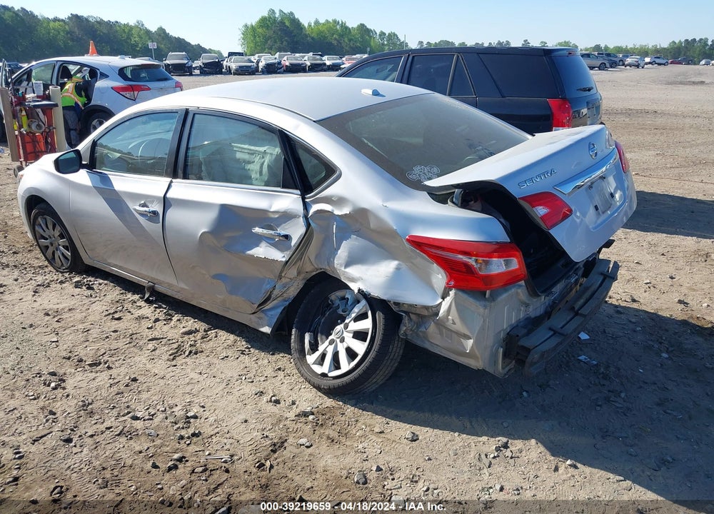 2017 NISSAN SENTRA S/SL/SR/SV VIN: 3N1AB7AP2HL638075