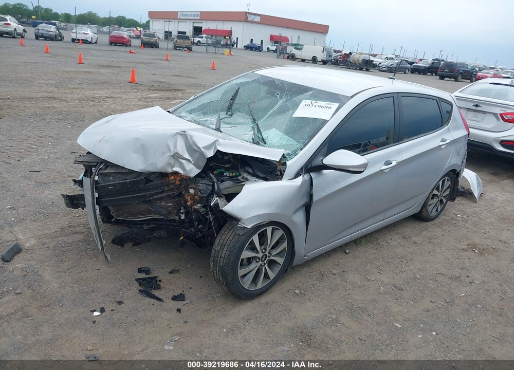 2017 HYUNDAI ACCENT SPORT VIN: KMHCU5AE4HU333214