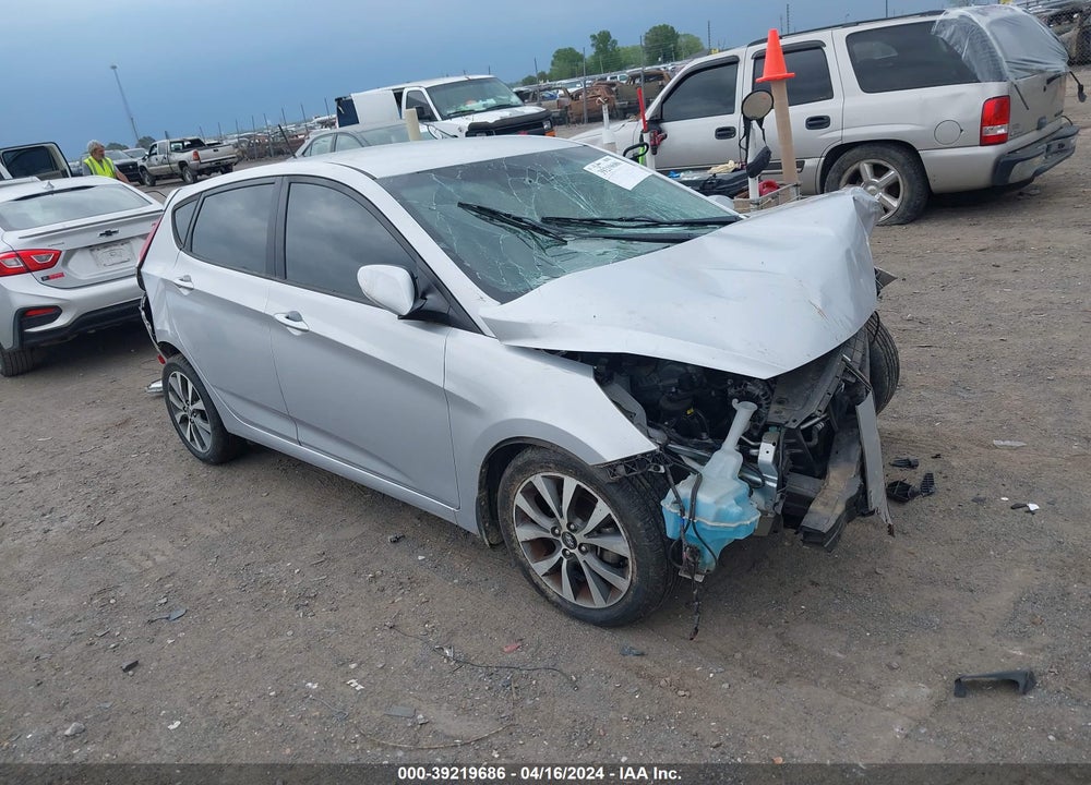 2017 HYUNDAI ACCENT SPORT VIN: KMHCU5AE4HU333214