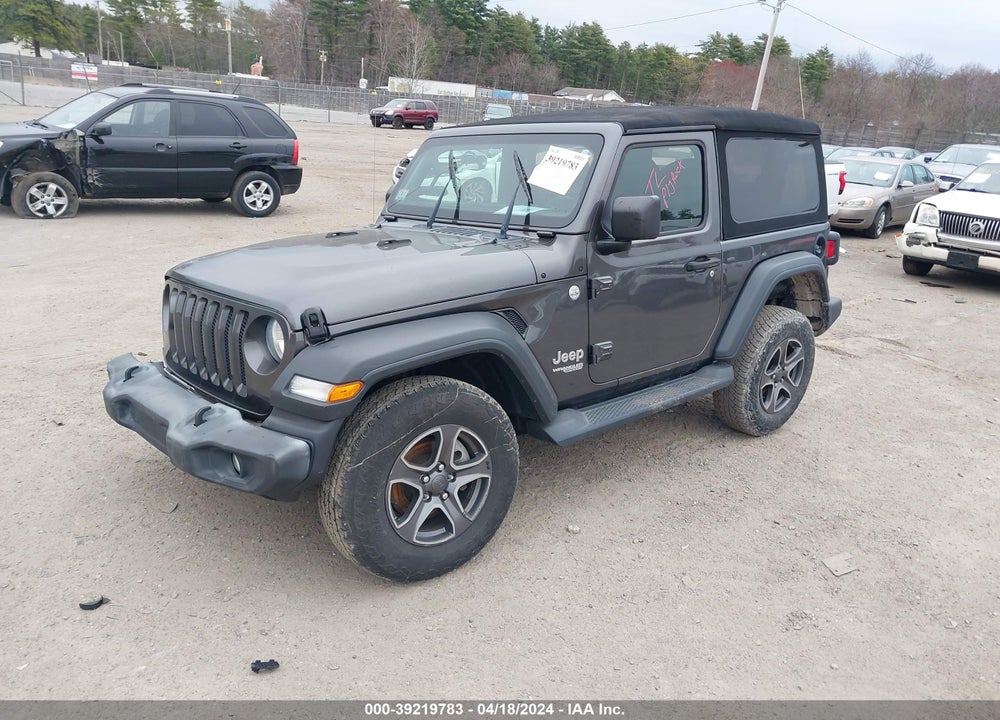 2018 JEEP WRANGLER SPORT S 4X4 VIN: 1C4GJXANXJW247264