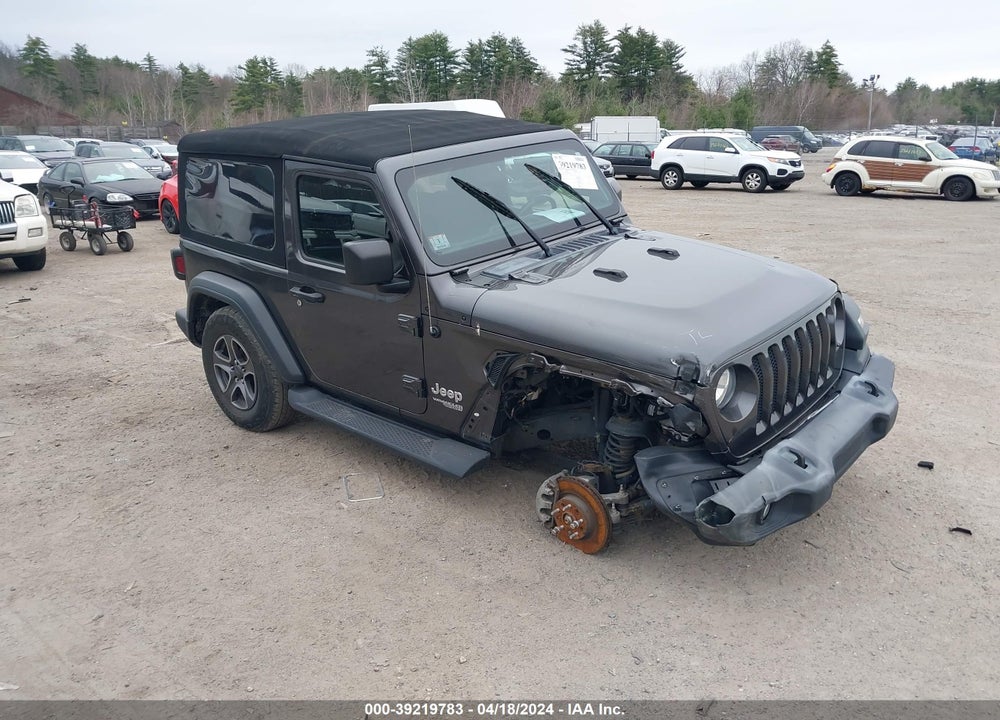 2018 JEEP WRANGLER SPORT S 4X4 VIN: 1C4GJXANXJW247264
