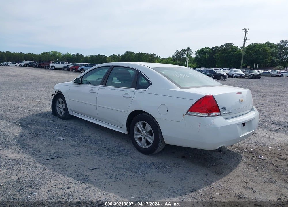 2016 CHEVROLET IMPALA LIMITED LS VIN: 2G1WA5E3XG1105644