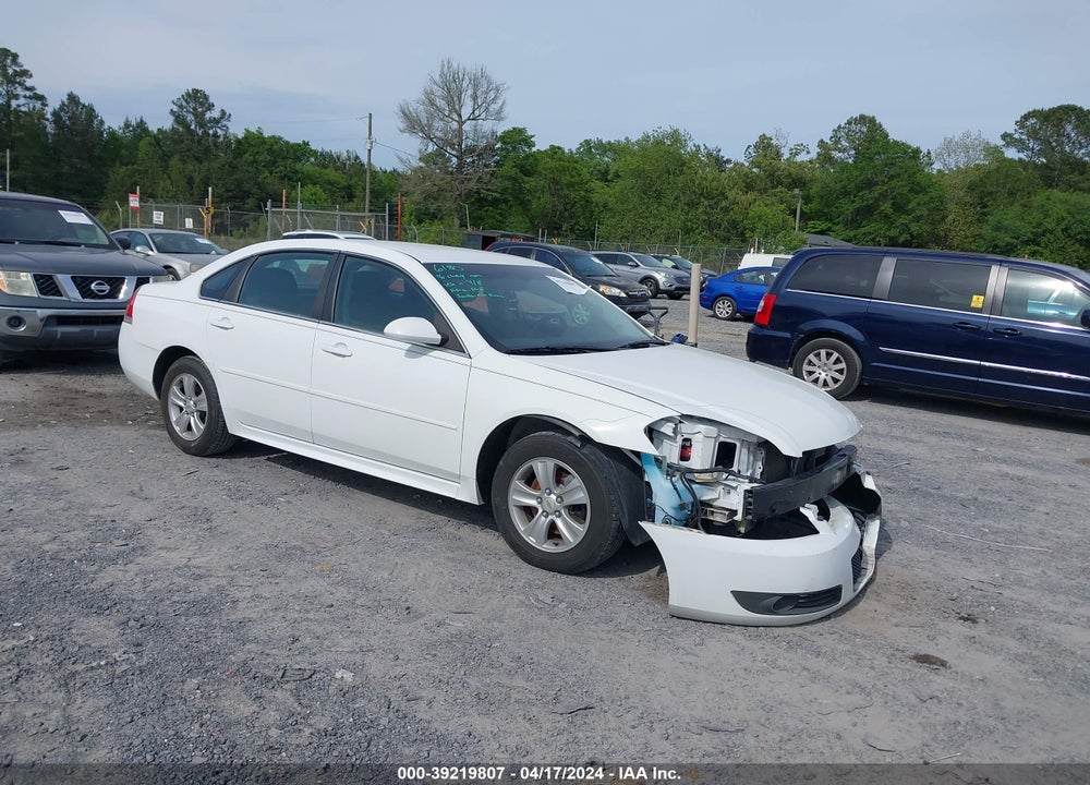 2016 CHEVROLET IMPALA LIMITED LS VIN: 2G1WA5E3XG1105644