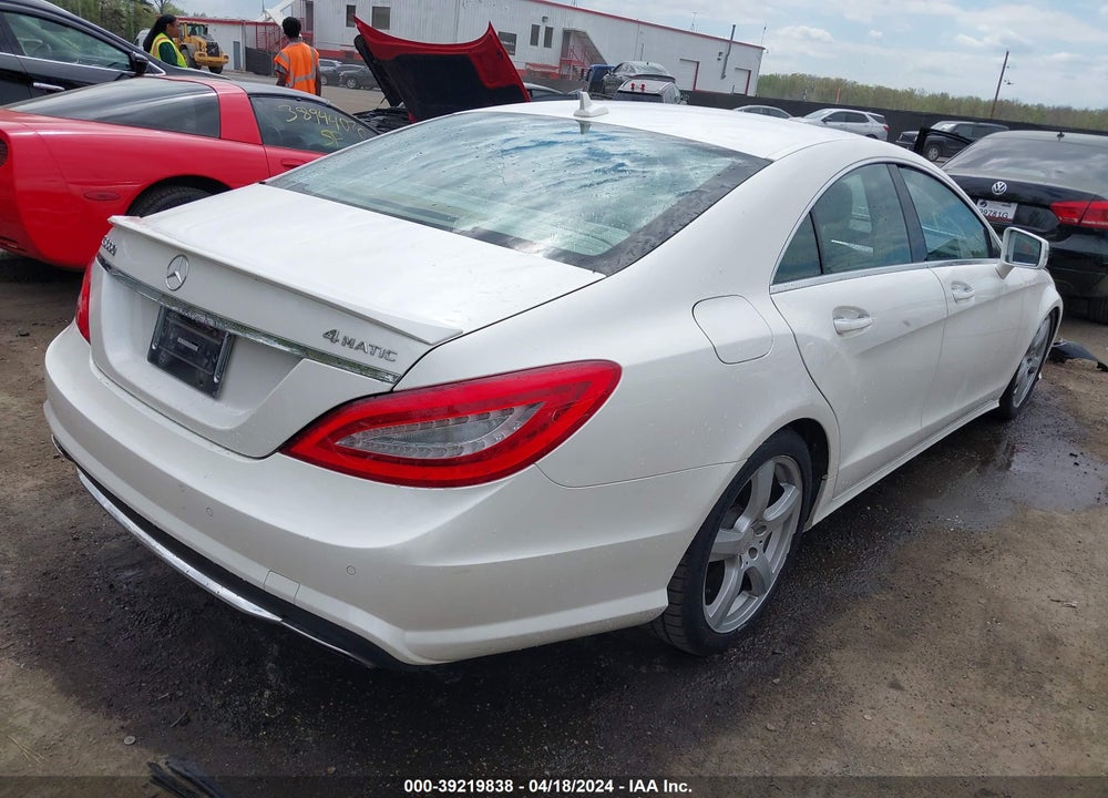 2013 MERCEDES-BENZ CLS 550 4MATIC VIN: WDDLJ9BB0DA061125