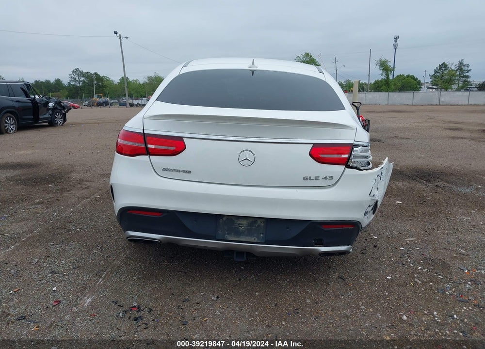 2017 MERCEDES-BENZ AMG GLE 43 COUPE 4MATIC VIN: 4JGED6EB2HA065750