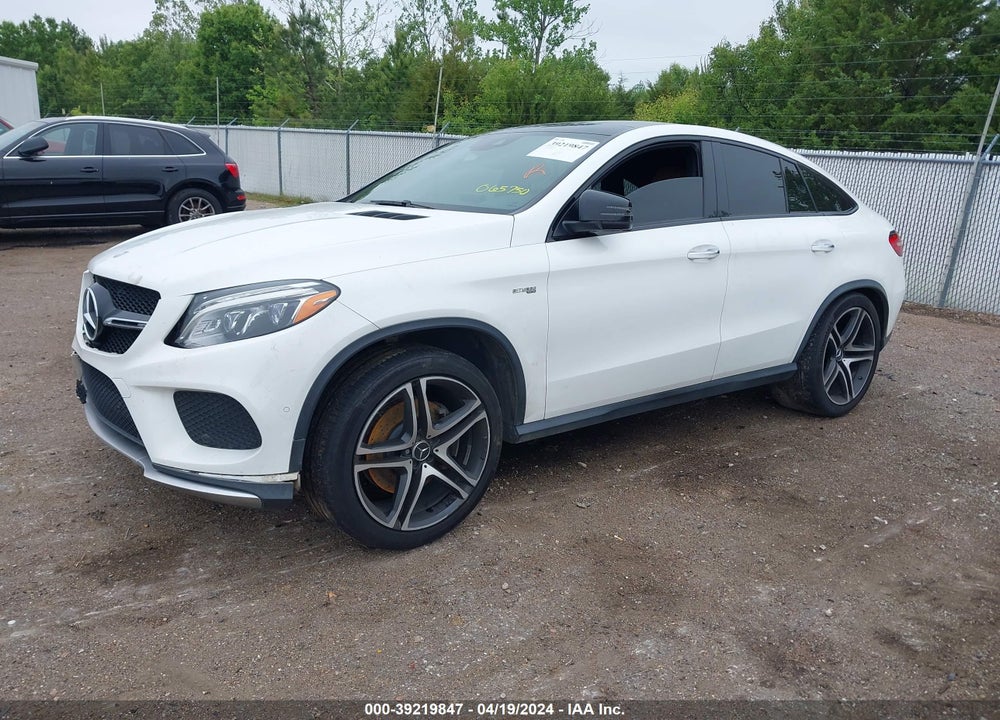 2017 MERCEDES-BENZ AMG GLE 43 COUPE 4MATIC VIN: 4JGED6EB2HA065750