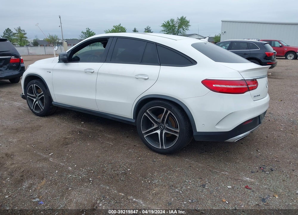 2017 MERCEDES-BENZ AMG GLE 43 COUPE 4MATIC VIN: 4JGED6EB2HA065750