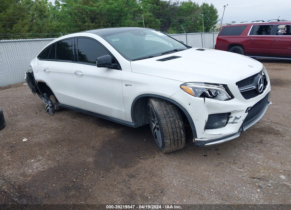 2017 MERCEDES-BENZ AMG GLE 43 COUPE 4MATIC VIN: 4JGED6EB2HA065750