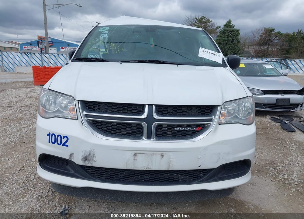 2018 DODGE GRAND CARAVAN SE VIN: 2C7WDGBG9JR363618