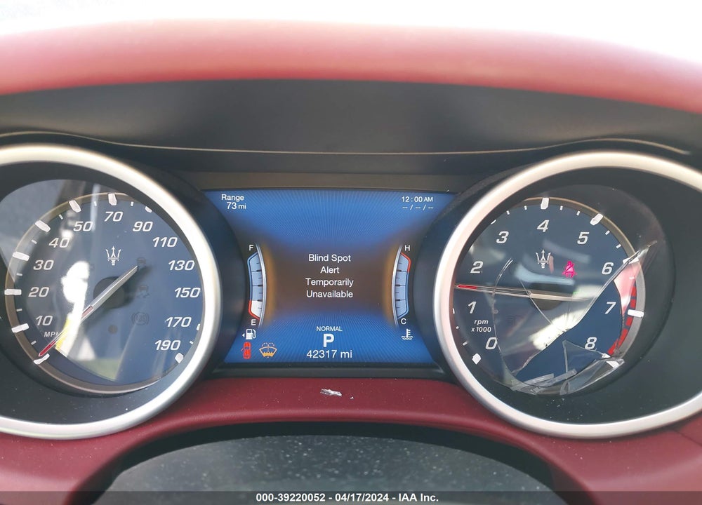 2019 MASERATI GHIBLI S Q4 VIN: ZAM57YTA6K1315916