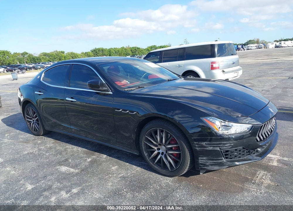 2019 MASERATI GHIBLI S Q4 VIN: ZAM57YTA6K1315916