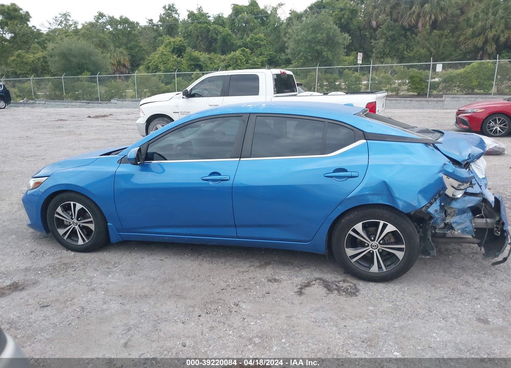 2020 NISSAN SENTRA SV XTRONIC CVT VIN: 3N1AB8CV6LY291234