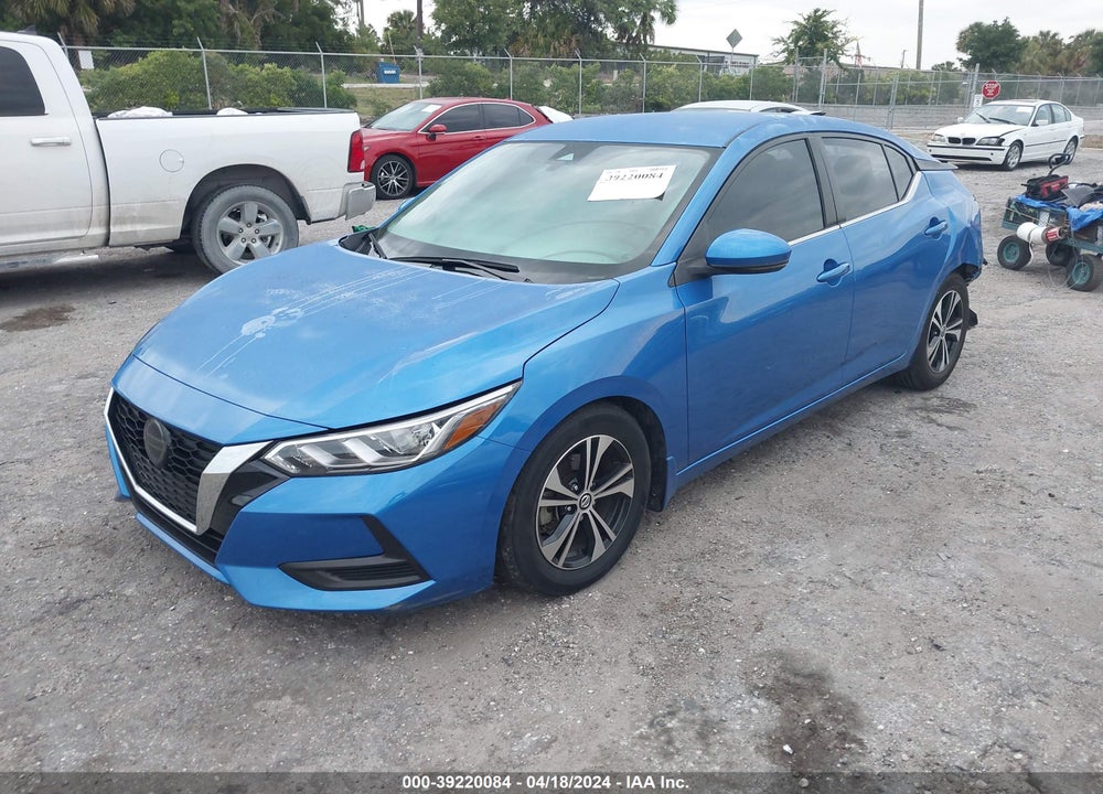 2020 NISSAN SENTRA SV XTRONIC CVT VIN: 3N1AB8CV6LY291234